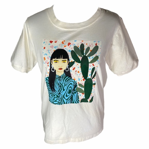 Bijou Karman Terrazo Short Sleeve Tee size S - Picture 2 of 5